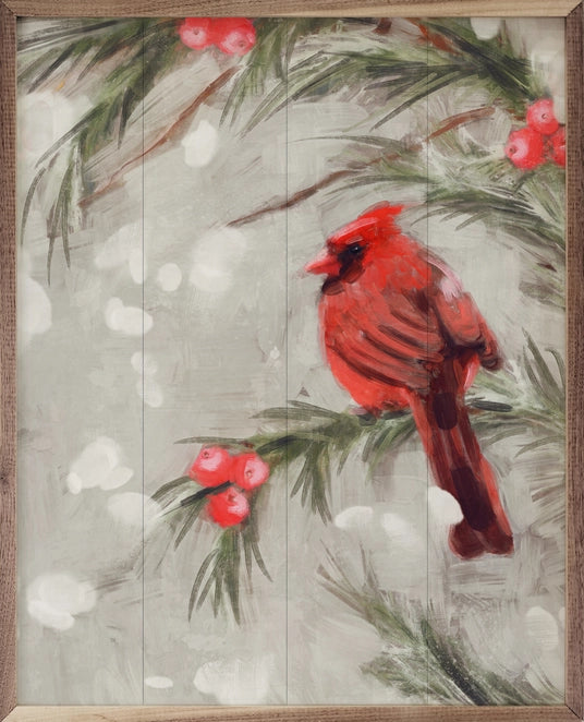 Winter Cardinal | Wall Art