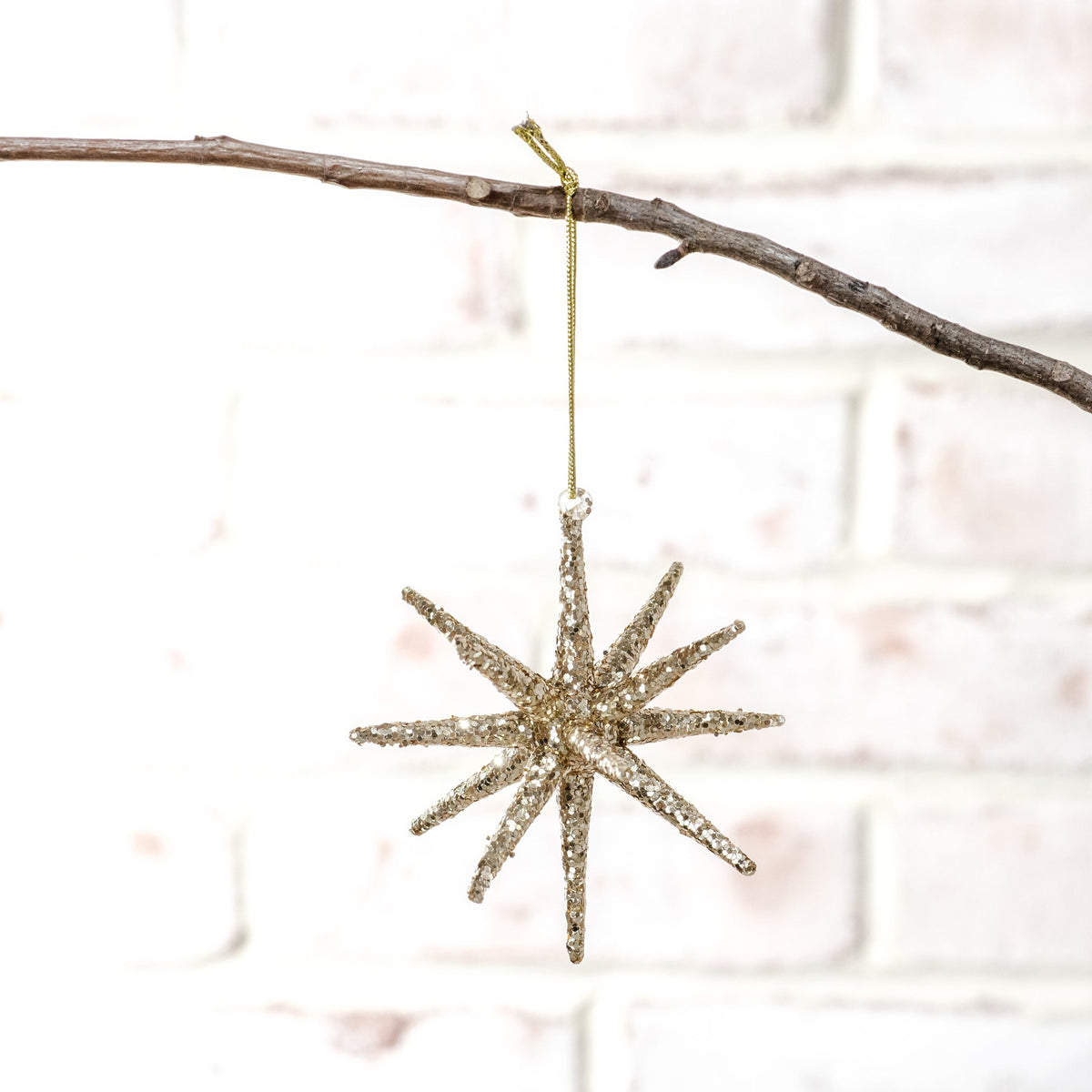 Glittered Star | Ornament