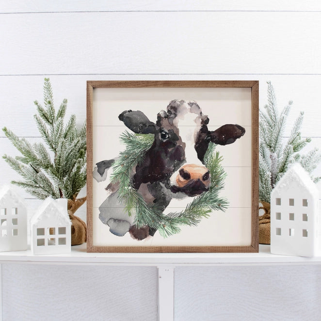 Winter Cow | Wall Art