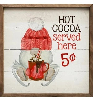 Hot Cocoa Gnome | Wall Art