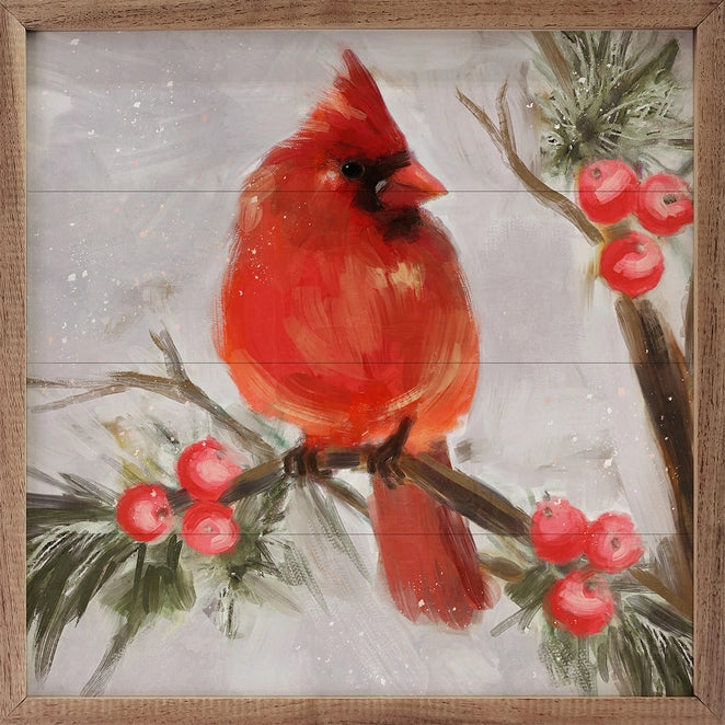 Winter Cardinal | Wall Art