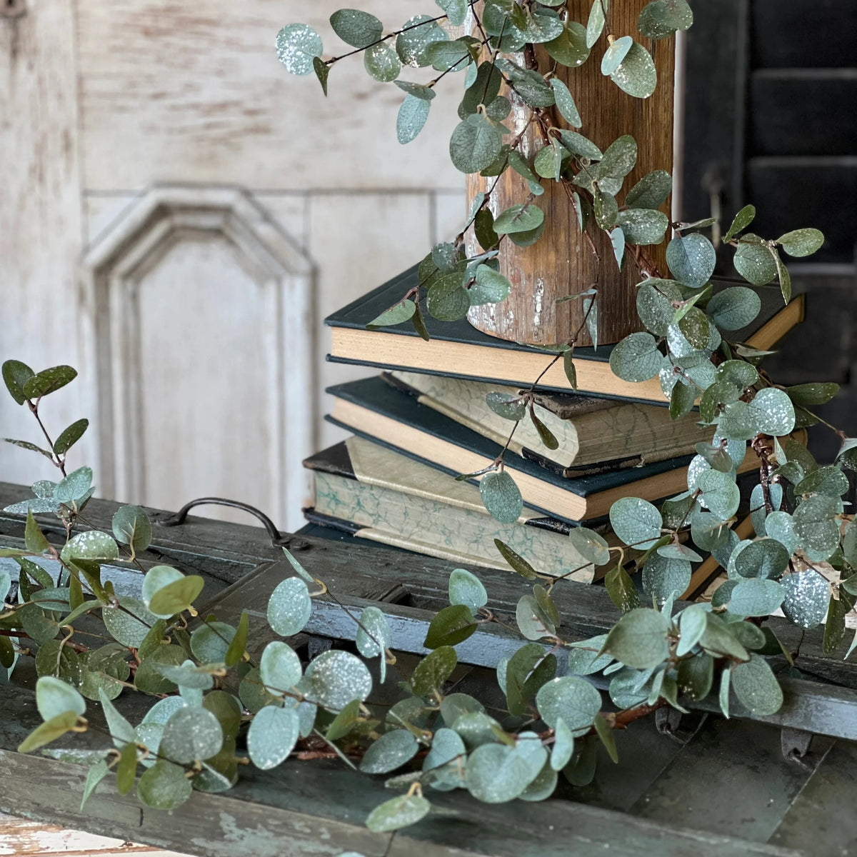 Iced Eucalyptus Garland | 6&#39;