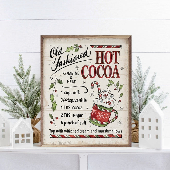 Christmas Treats | Hot Cocoa | Wall Art