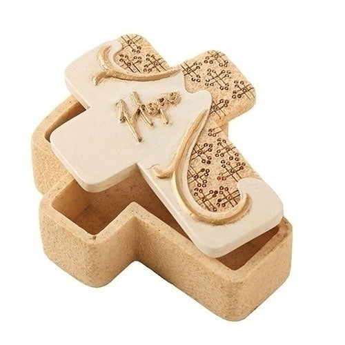 Hope Keepsake Cross | Trinket Box