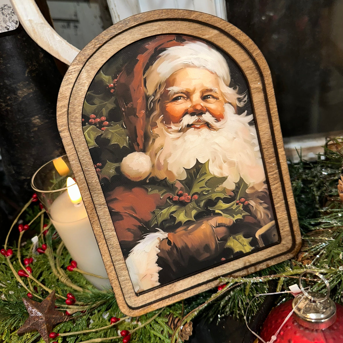 Santa | Arched Art