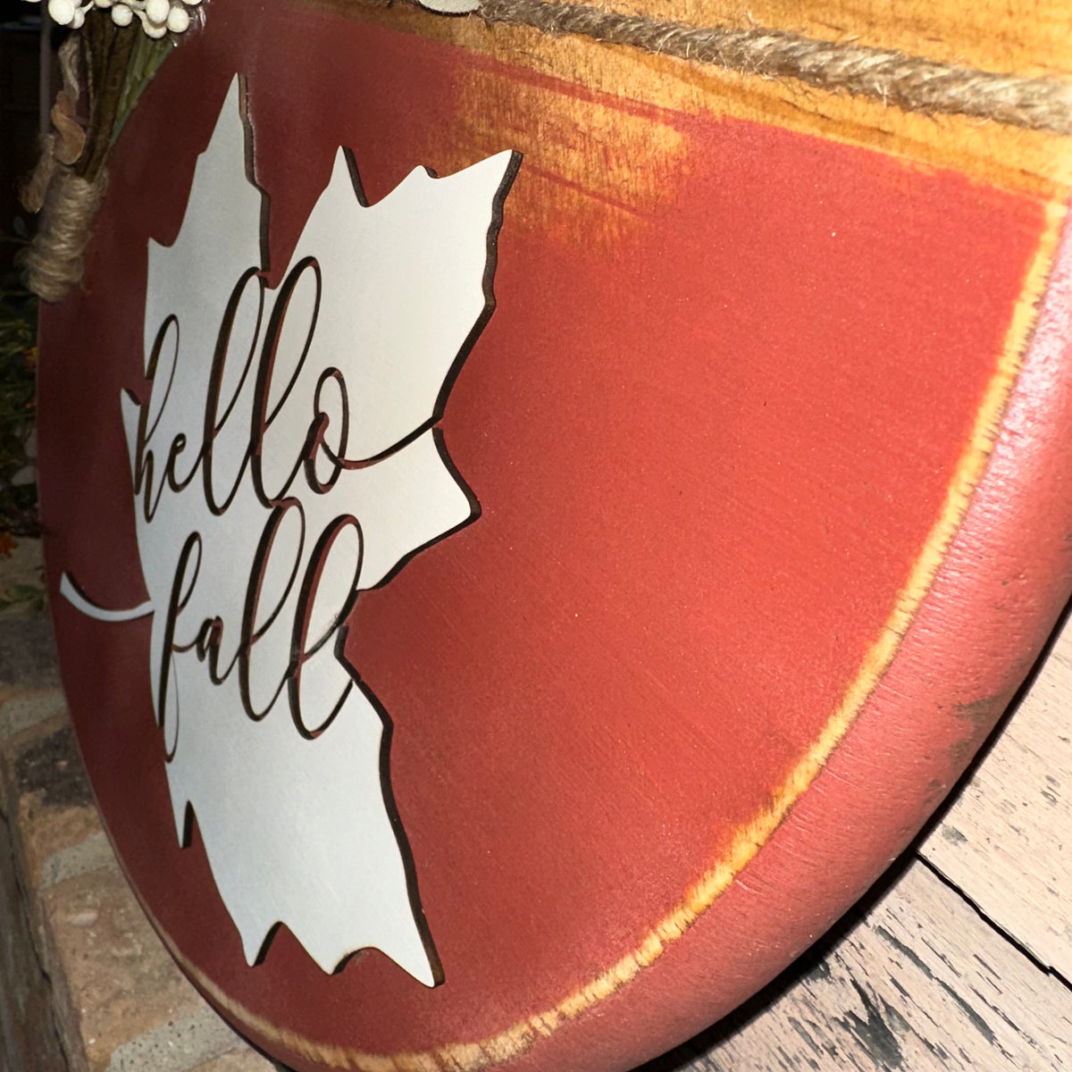Hello Fall | 18&quot; Handmade Sign