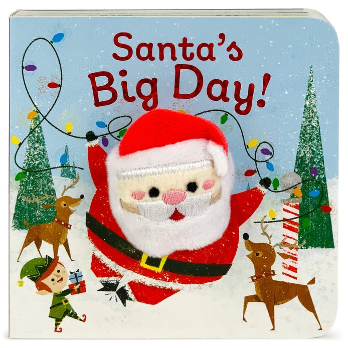 Santa&#39;s Big Day | Puppet Board Book