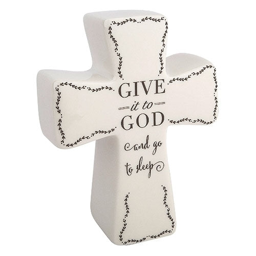 Give it to God and go to Sleep | Prayer Cross