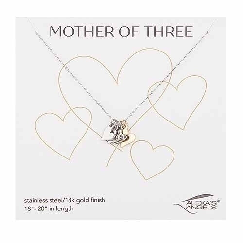 Many Hearts Charm Necklace | Mother