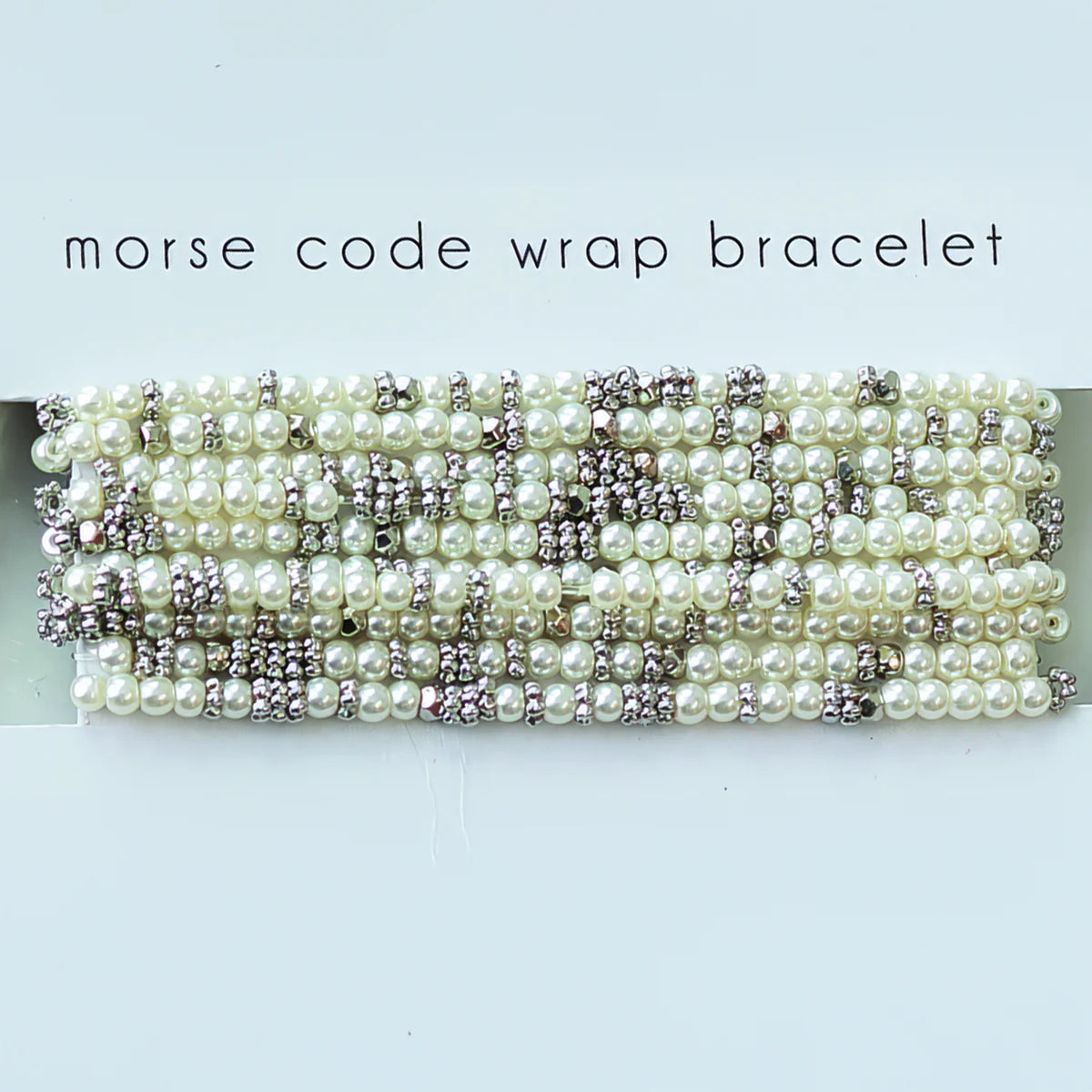 The Lord's Prayer | Morse Code Wrap Bracelet