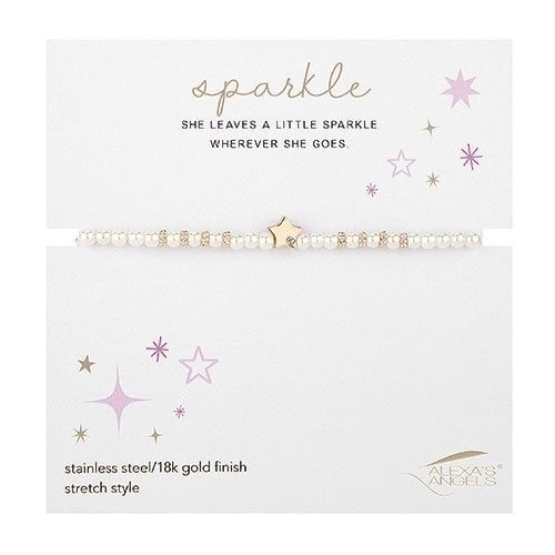 Sparkle Star Bracelet | Gold or Silver