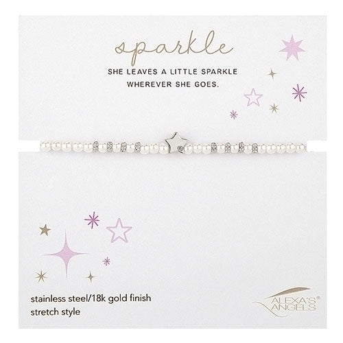 Sparkle Star Bracelet | Gold or Silver