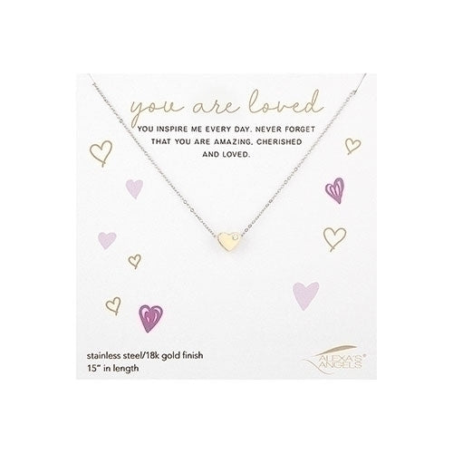 Heart Necklace | Gold