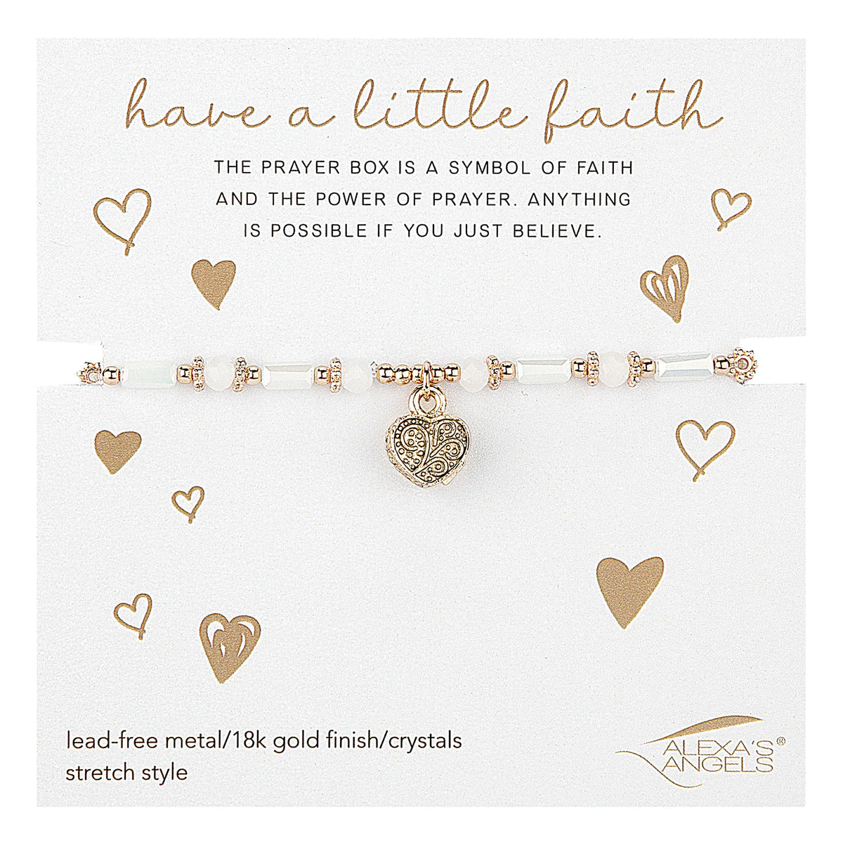Heart Prayer Box Bracelet | Have A Little Faith