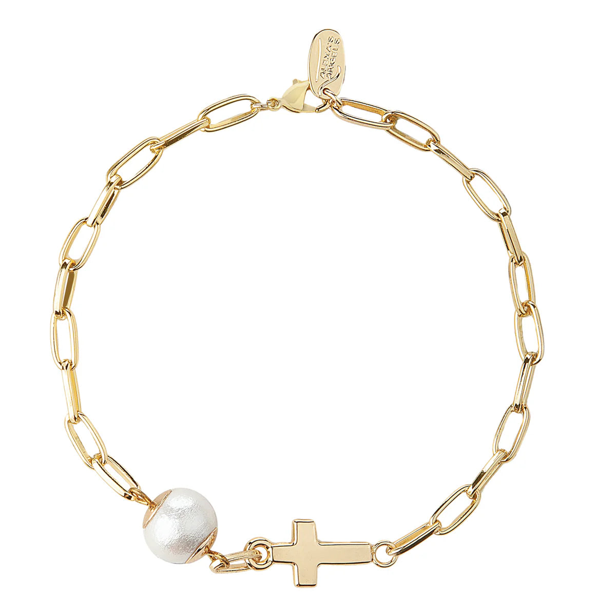 Cross Bracelet | Gold | Expect A Miracle