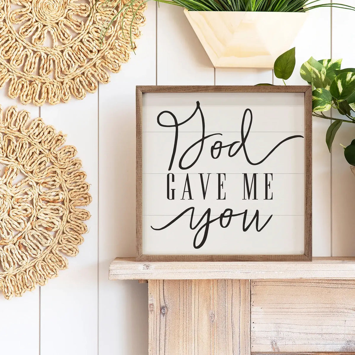 God Gave Me You | Wall Art