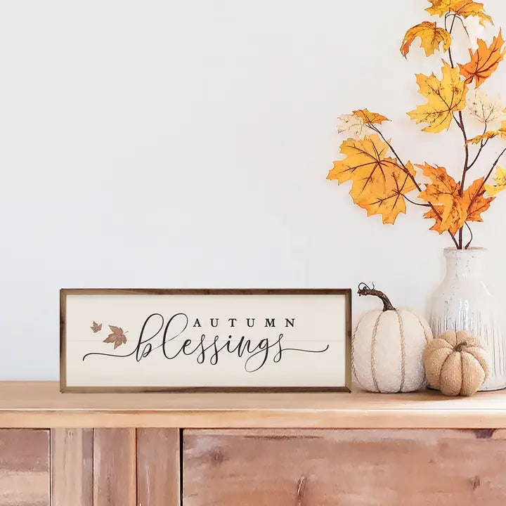 Autumn Blessings | Wall Art