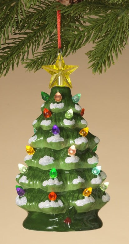 Lighted Christmas Tree Ornament