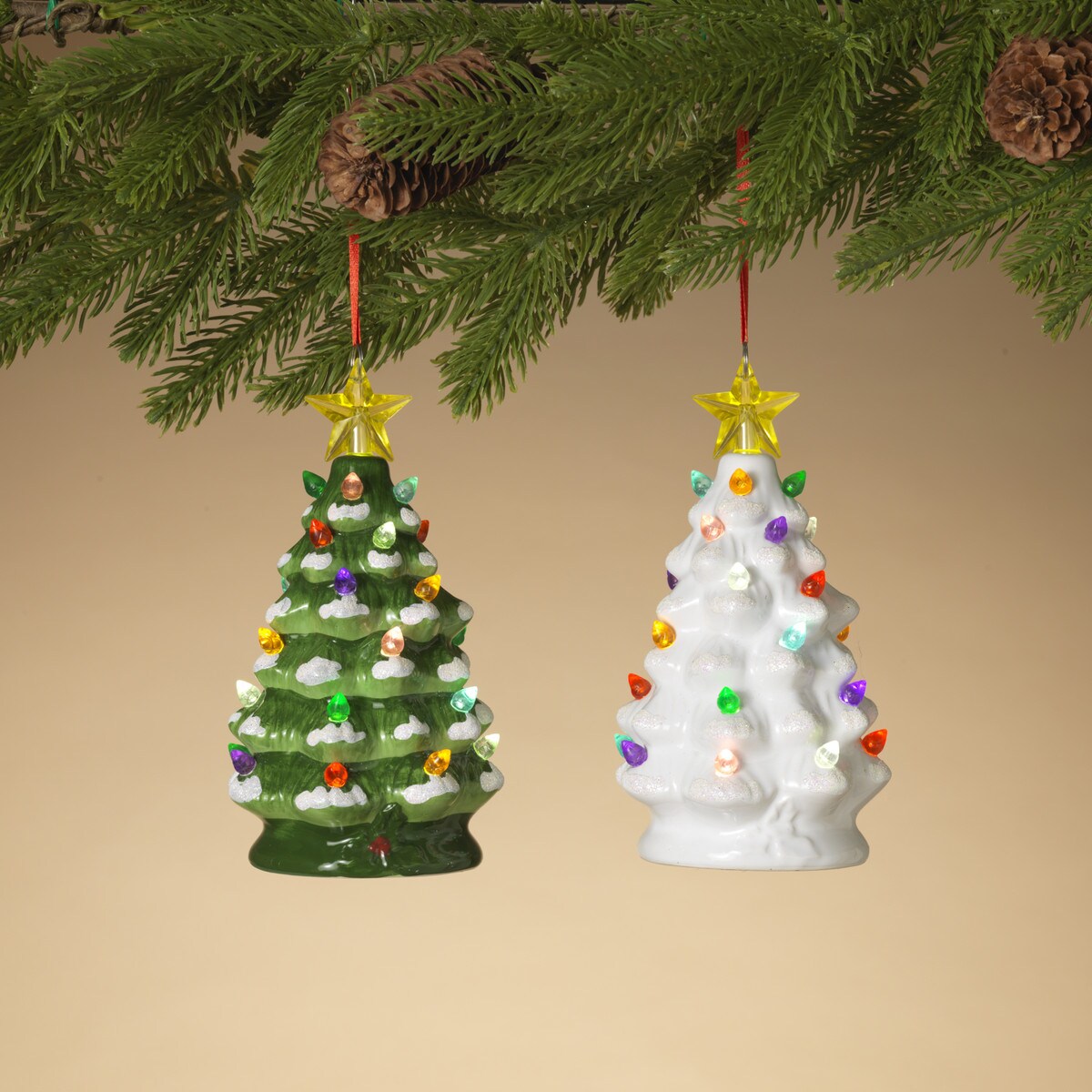 Lighted Christmas Tree Ornament