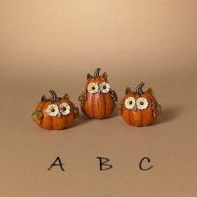 Harvest Owl Pumpkin