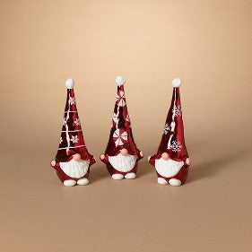 Glass Holiday Gnome | 10&quot;