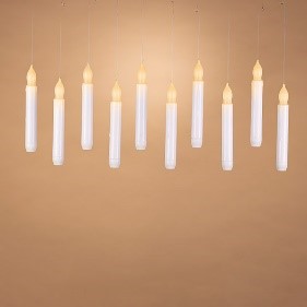 Floating Candle Light String | White | Set of 10