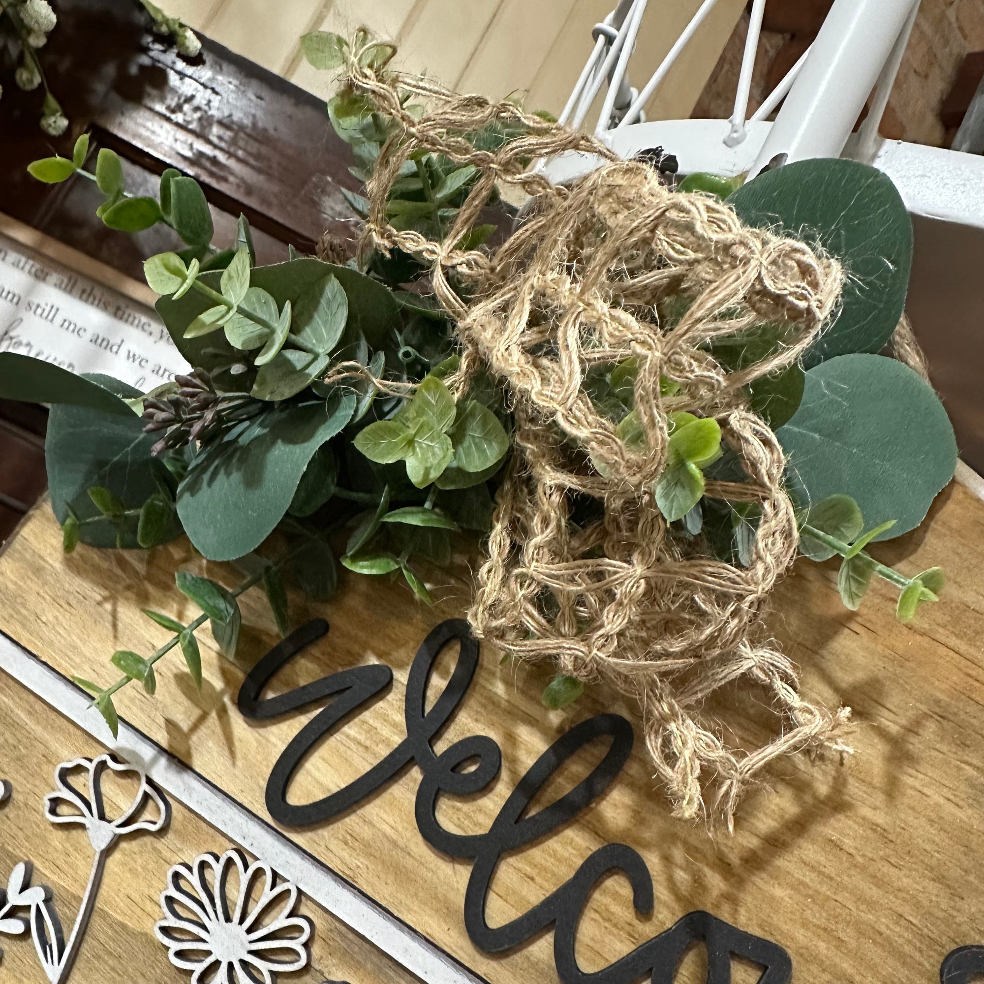 Welcome | 12" Handmade Sign