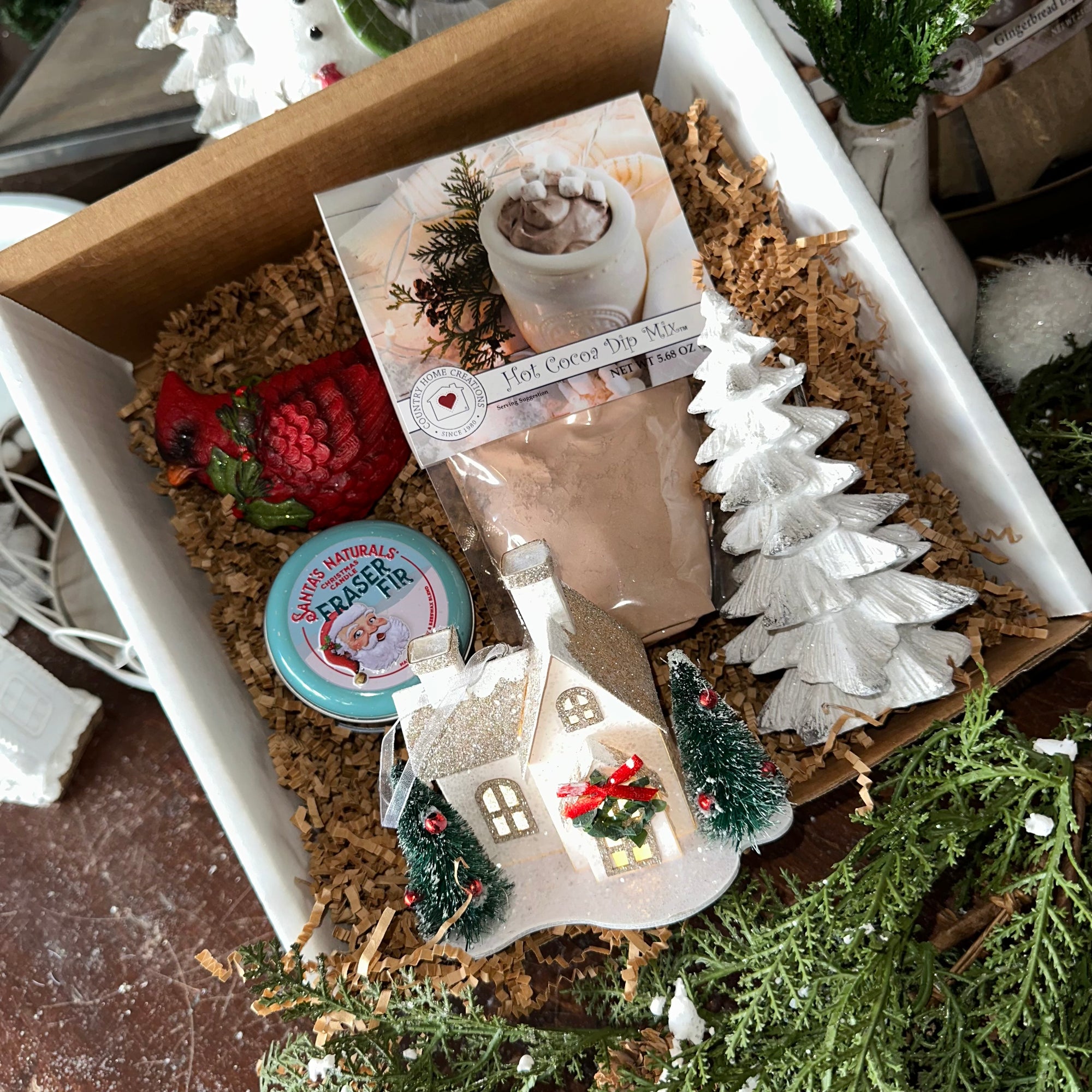 Lighted Sugar House {Gift Box}
