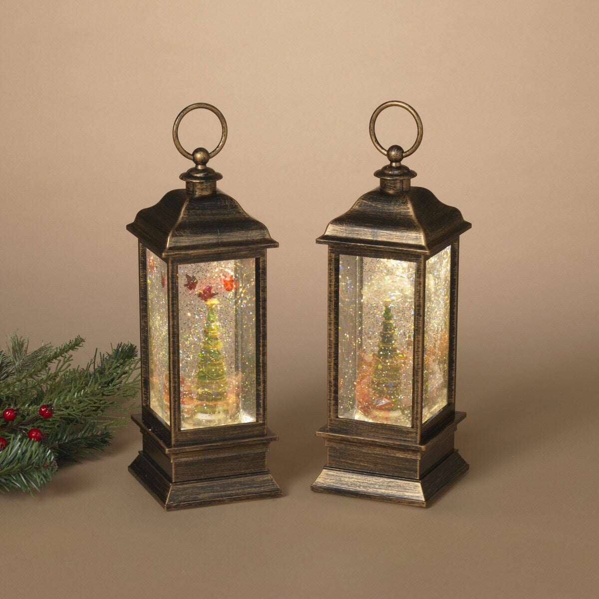 Spinning Snow Globe | Moving Scene | Battery Operated