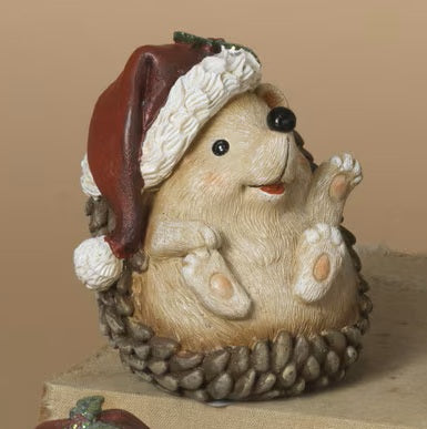 Santa Hat Hedgehog | 3&quot;