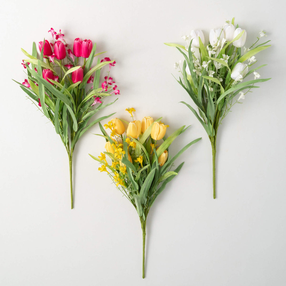 Spring Tulip &amp; Buds Bush | 20&quot;
