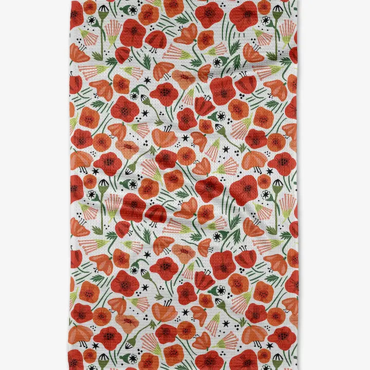 Geometry Kitchen Tea Towel | Poppy Power