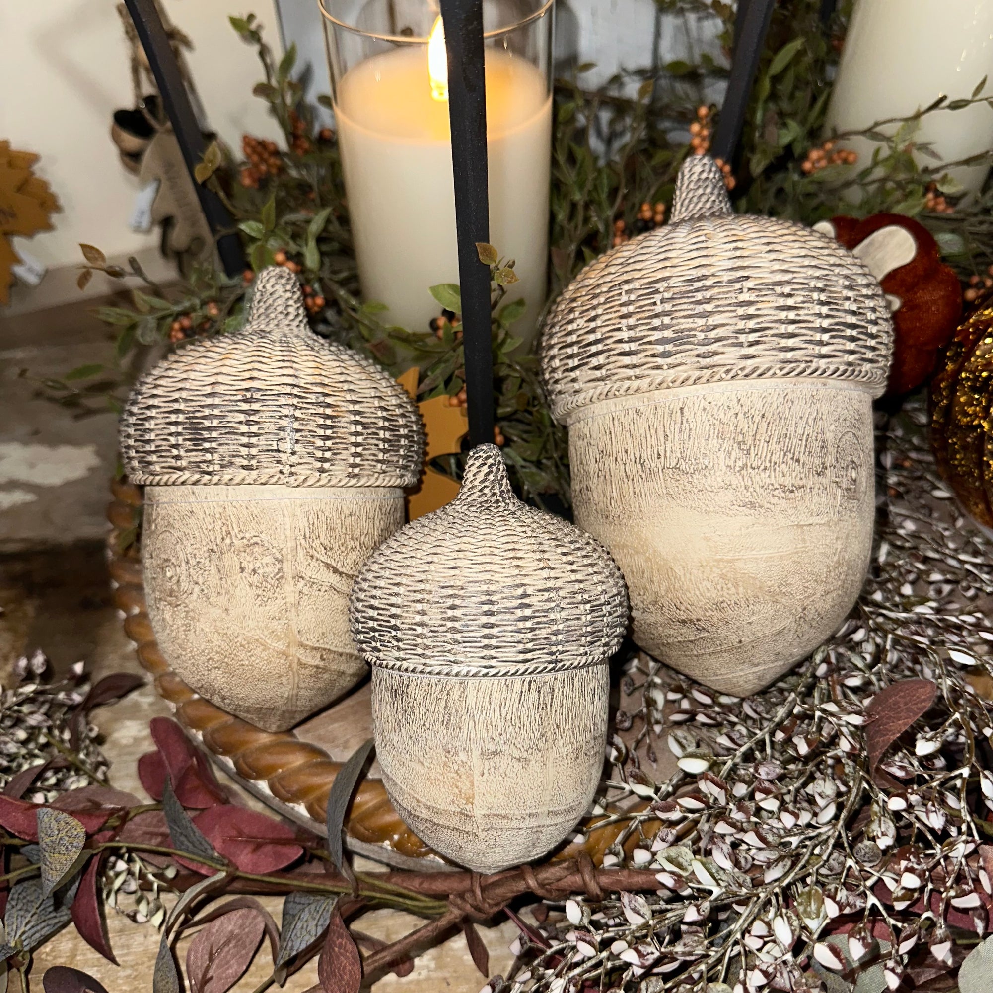 Acorn Sitter | Woven Top