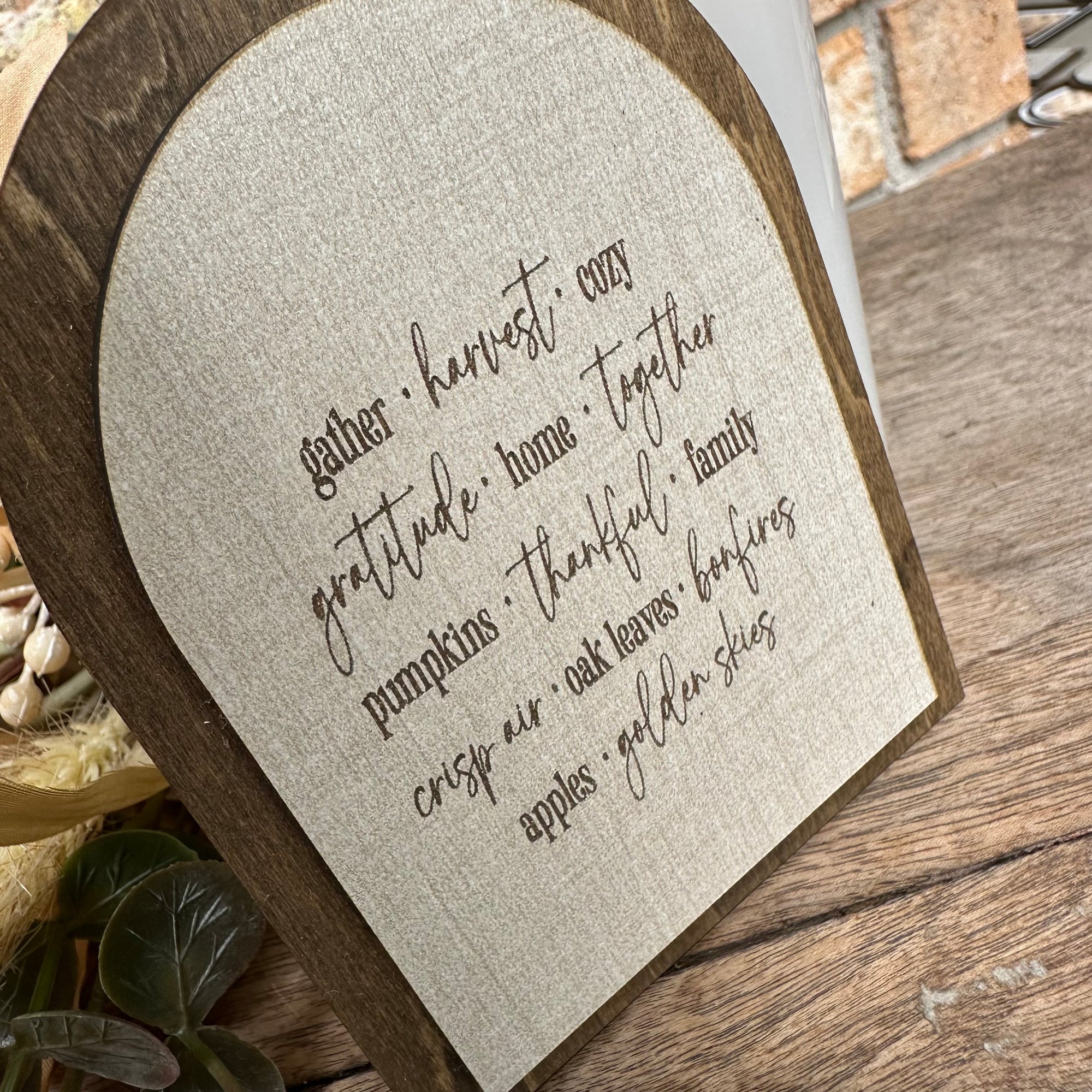 Autumn Favorites | Companion Sign