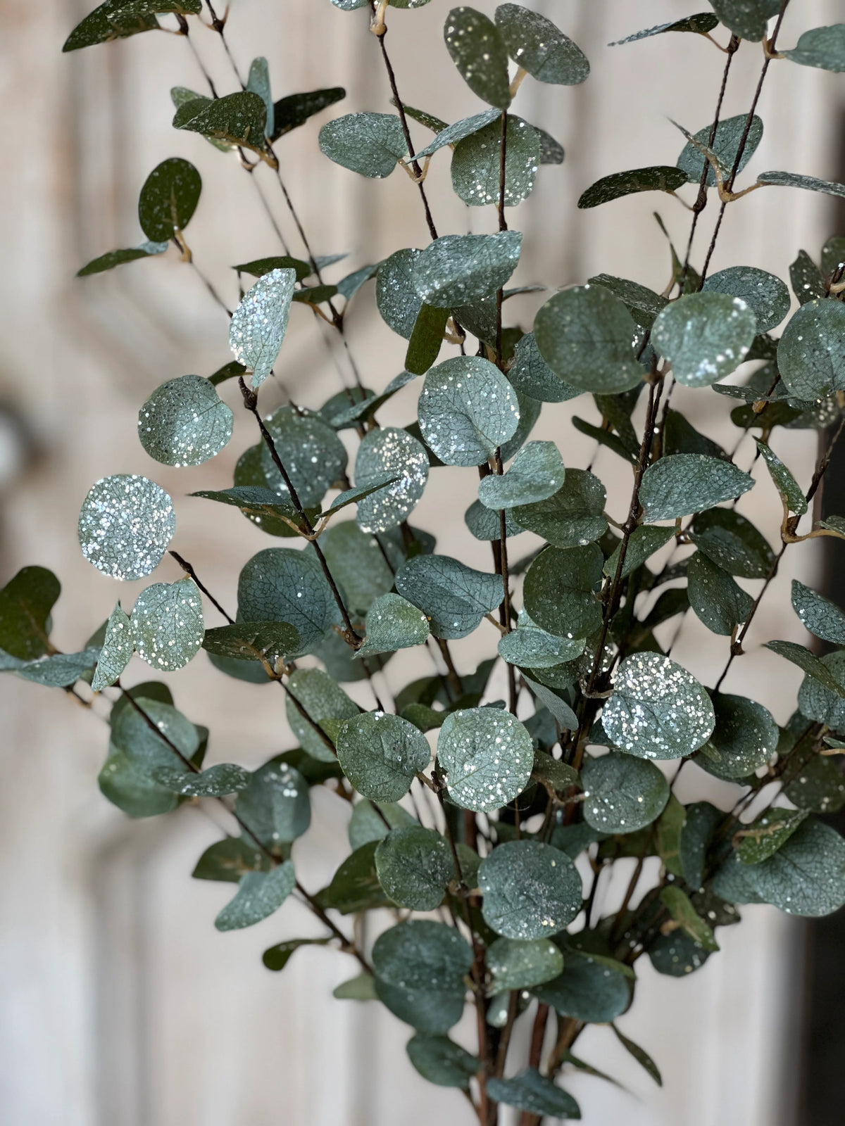 Iced Eucalyptus Spray | Taller | 30&quot;