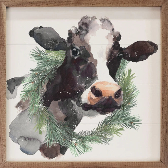 Winter Cow | Wall Art