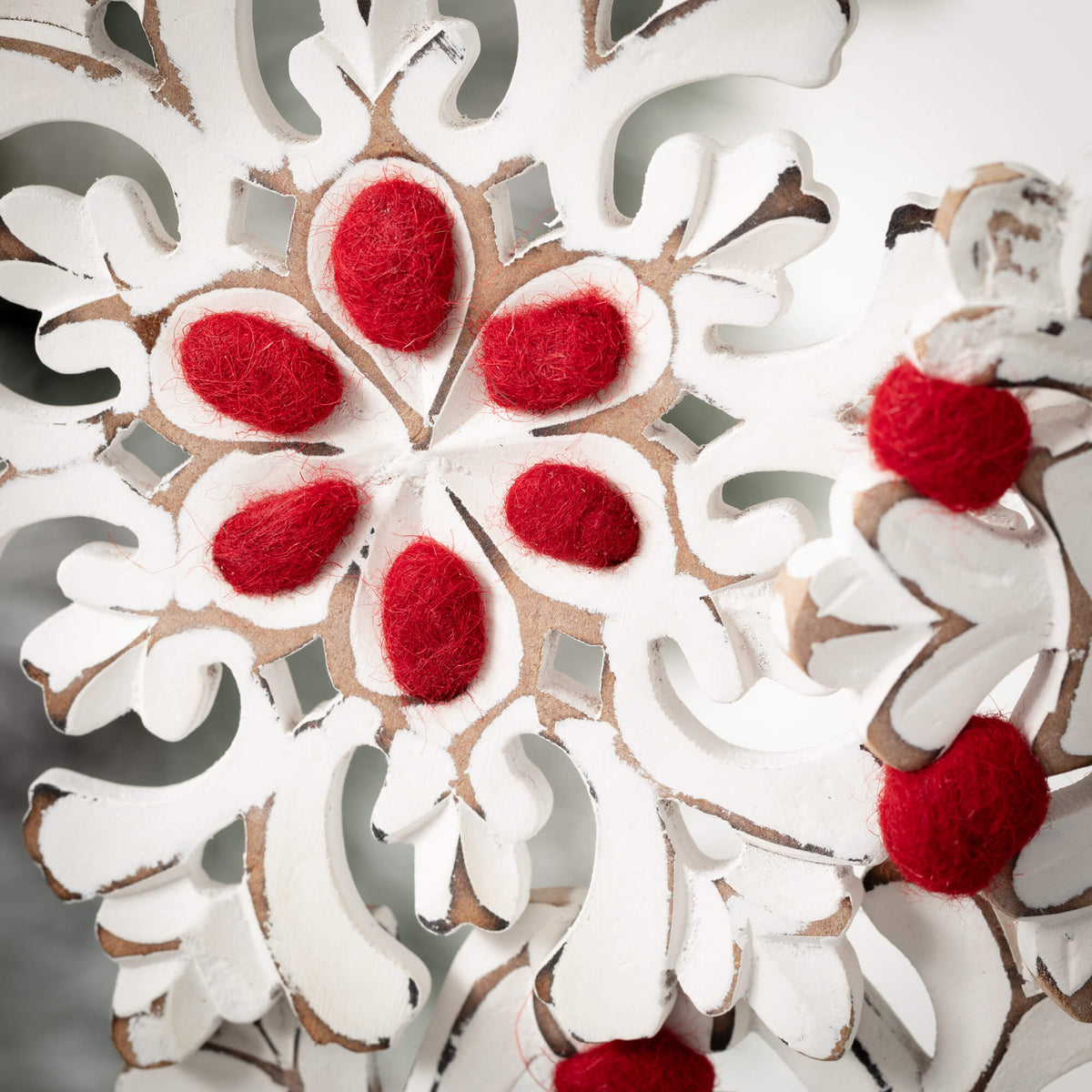 Distressed Snowflake | Ornament