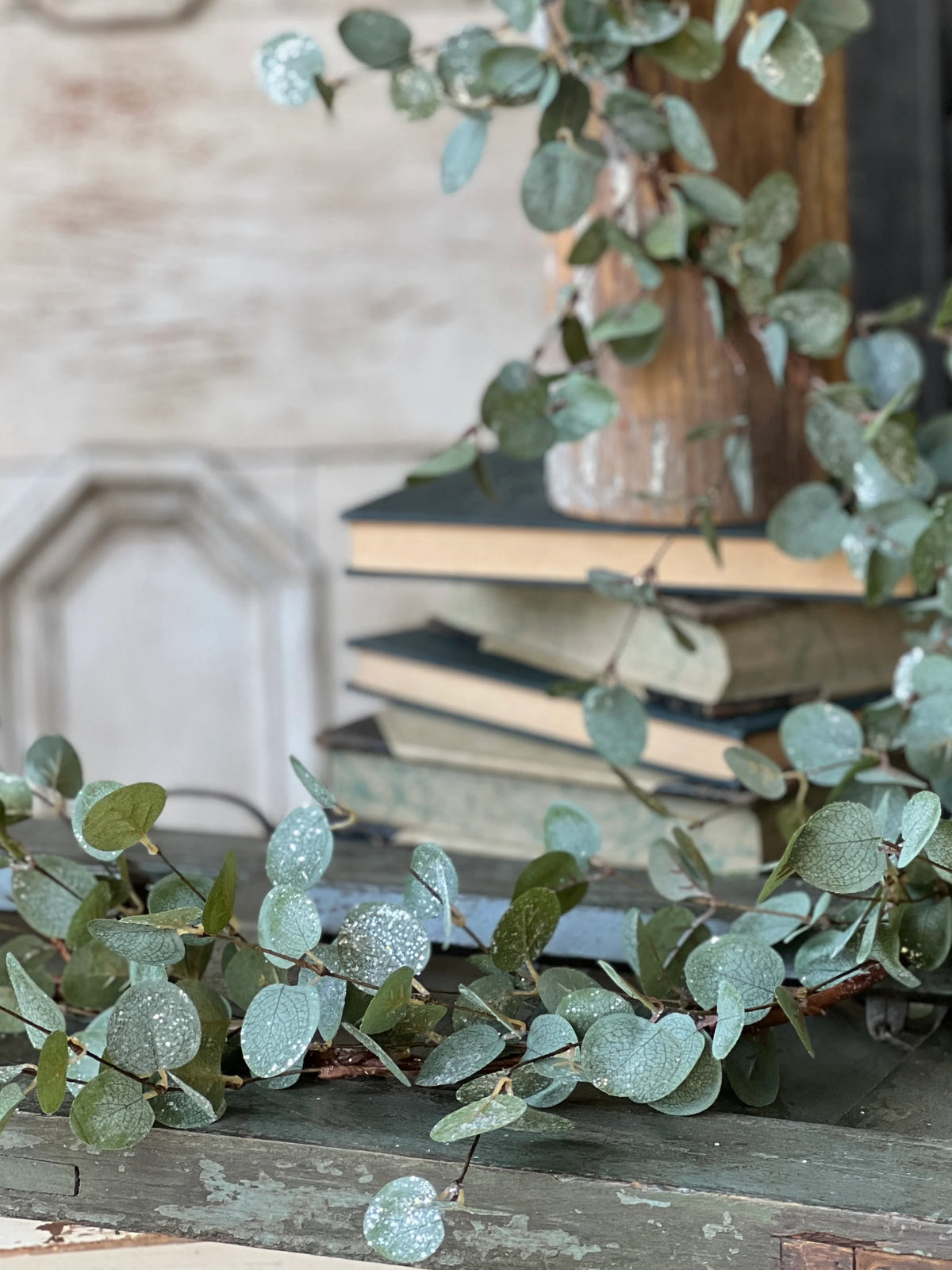 Iced Eucalyptus Garland | 6&#39;