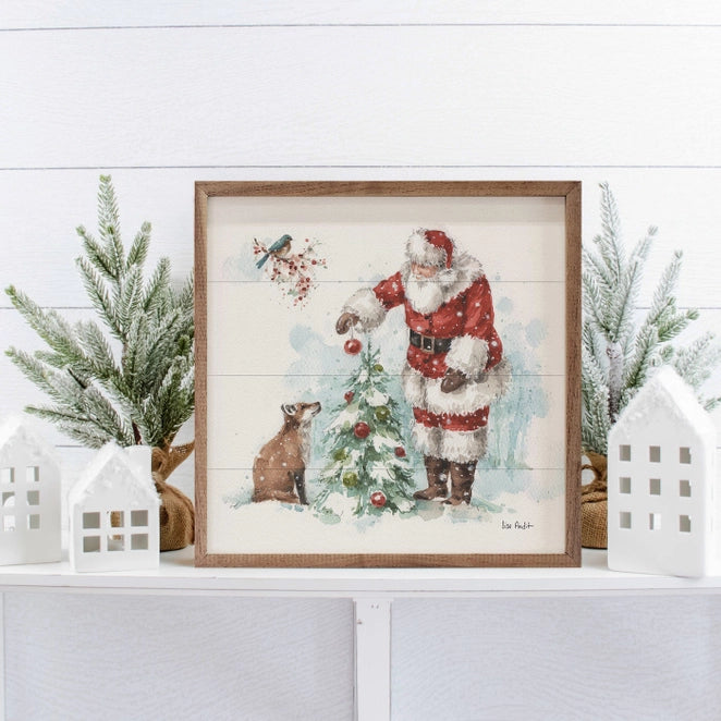 Woodland Santa | Wall Art