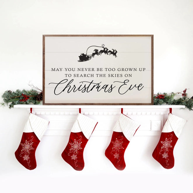 Search the Skies on Christmas Eve | Wall Art