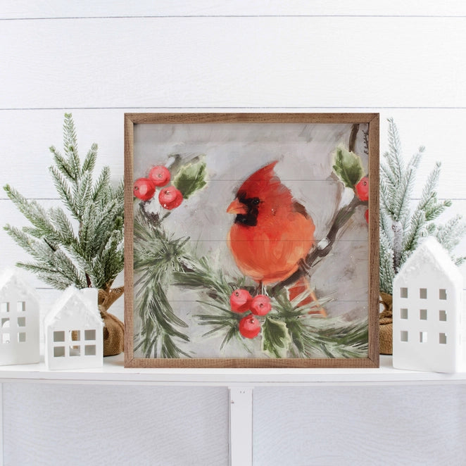 Winter Cardinal | Wall Art