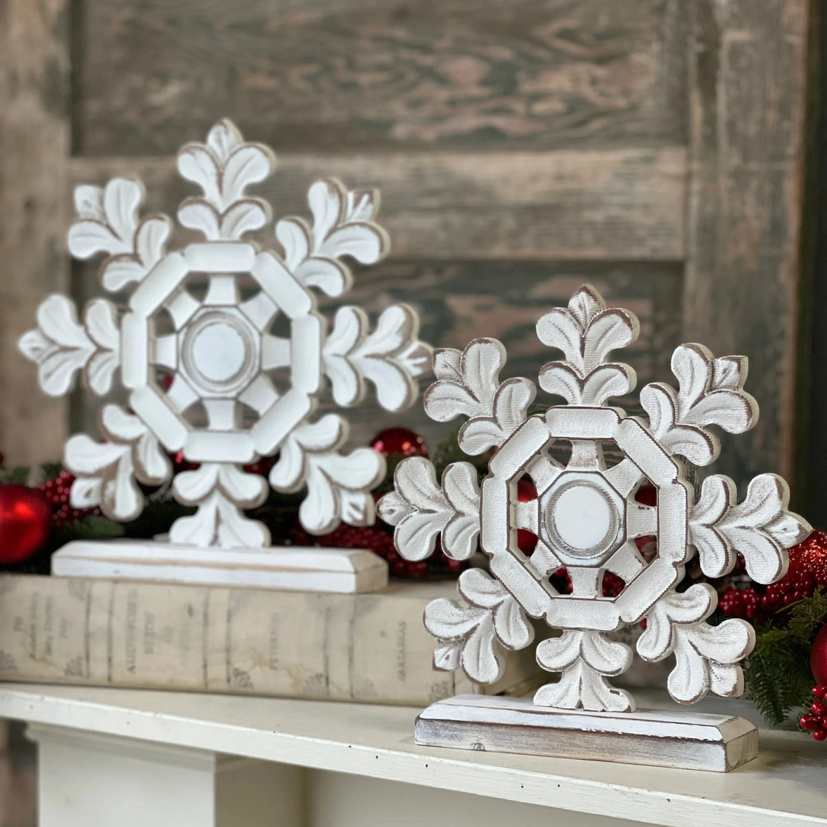 Snowflake | Wood Sitter