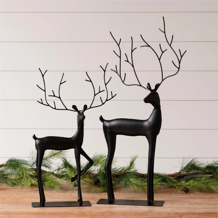 Twiggy Antler Deer | Metal