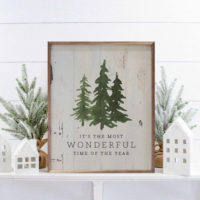 It&#39;s the Most Wonderful Time of the Year | Wall Art