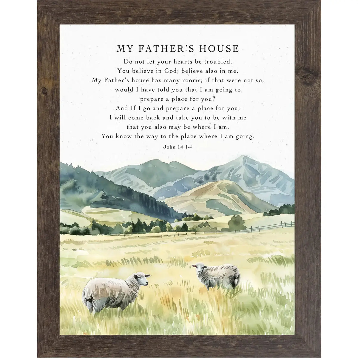 My Father&#39;s House | Framed Art