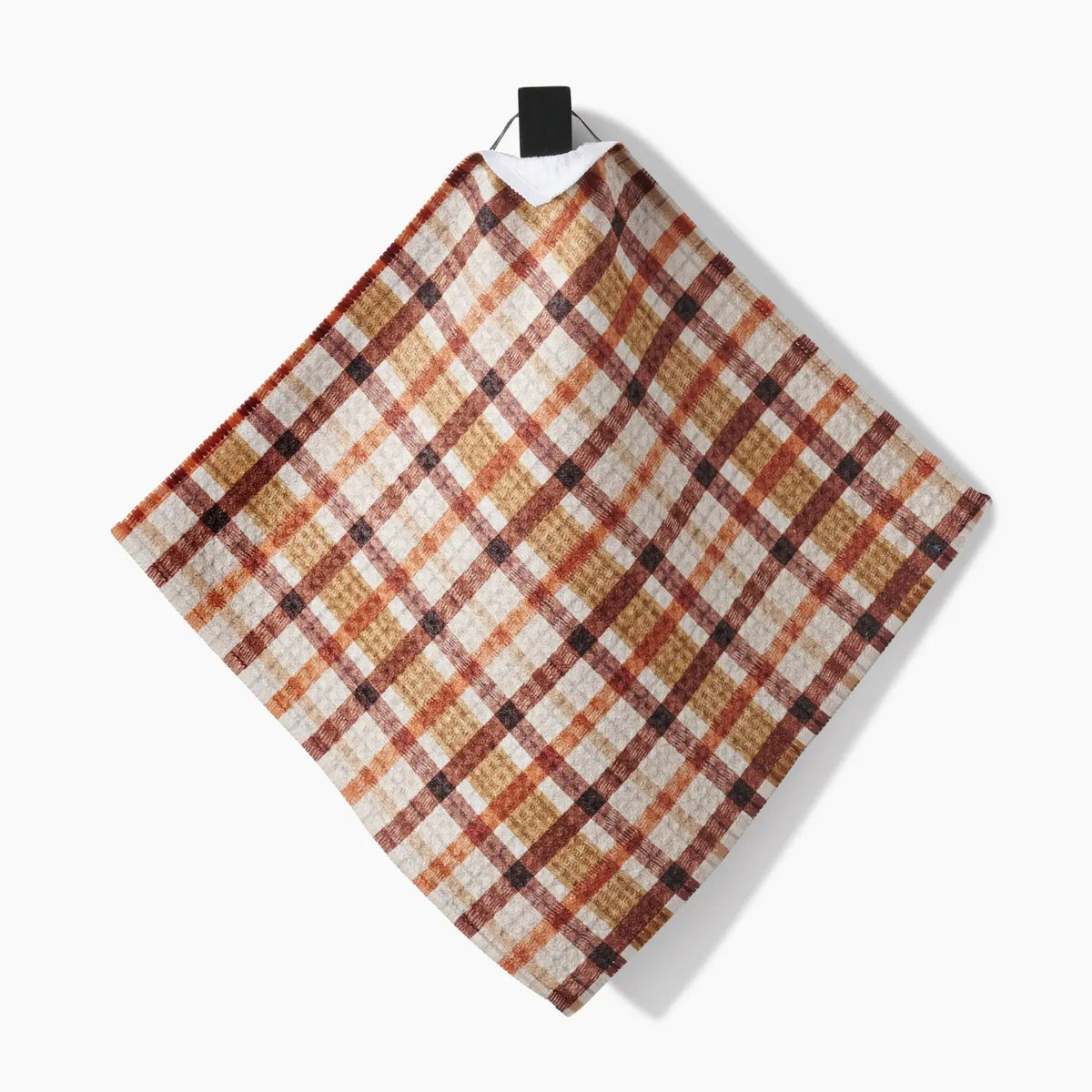 Geometry Kitchen Dishcloth | Maple Plaid