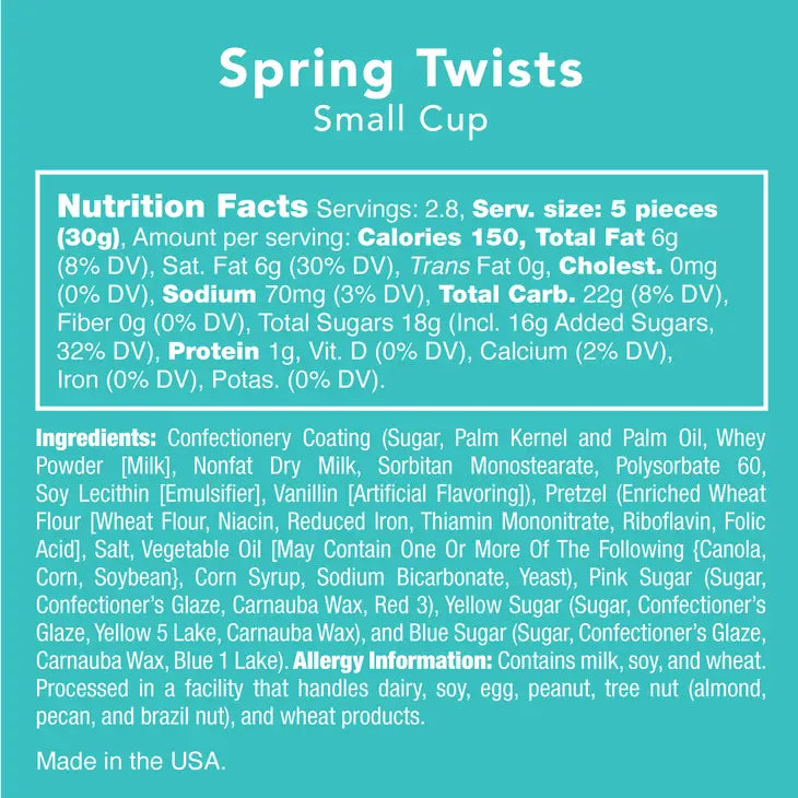 Spring Pretzel Twists | Candy Club
