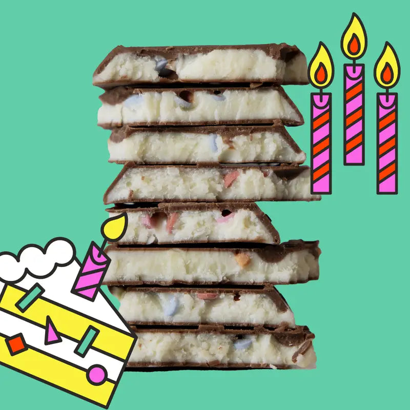 Happy Birthday Truffle Bar | Chocolate Bar