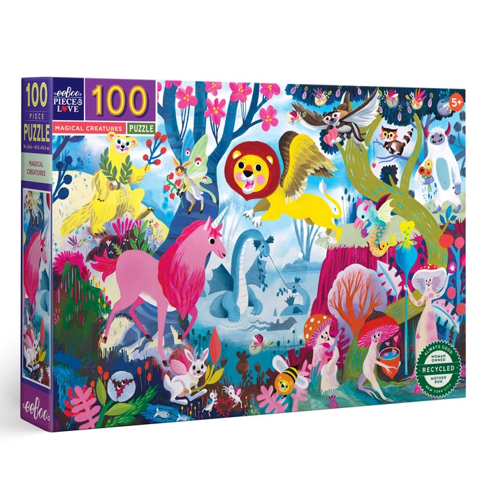 Magical Creatures | 100 Piece Puzzle