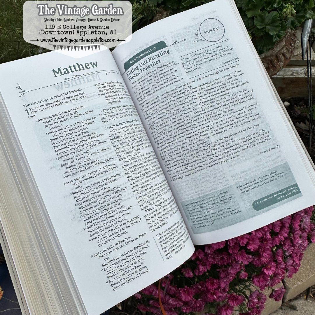 Couples Devotional Bible | Leather NIV Bible | Custom Engraved